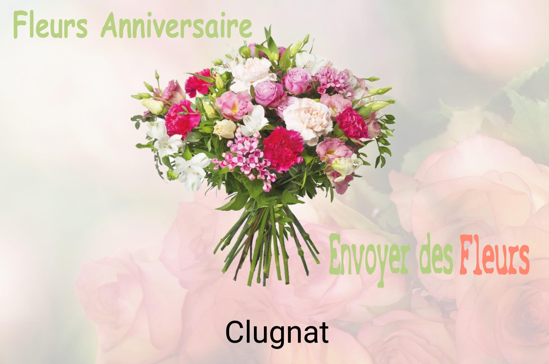 Bouquet de fleurs d’anniversaire livré à Clugnat